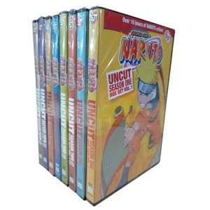 Naruto Uncut seasons 1-8 48DVD