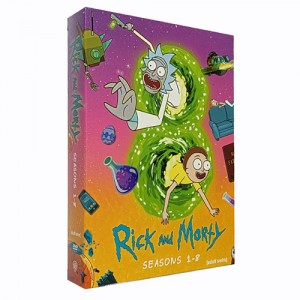 Rick and Morty seasons 1-8 16DVD